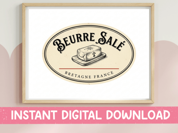 Beurre Sale French Butter Vintage Print: A Designer's Guide