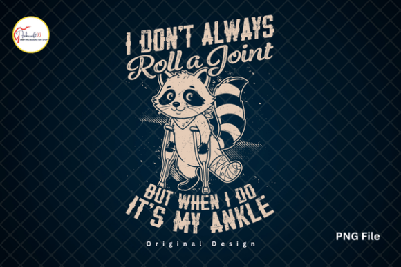Broken Ankle Injury Funny Raccoon Tshirt: A Design That Walks the Talk