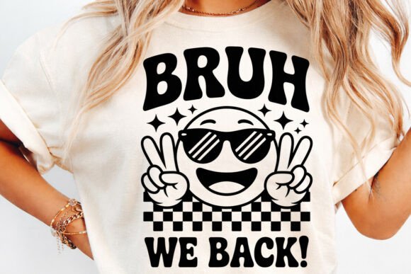 Bruh We Back Retro Smiley PNG: Your New Go-To Design Asset