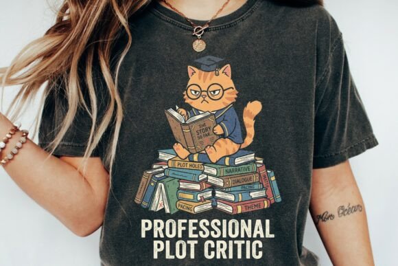 Cat Professional Plot Critic: A Font with Character