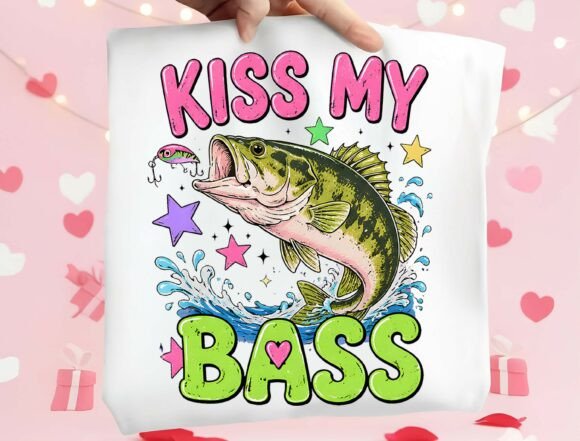 Hook a Sassy Look with the Funny Kiss My Bass PNG
