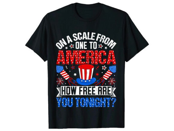 How Free America 4th of July T-Shirt Design Ignites Your Brand