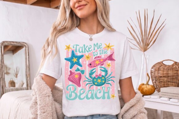 Take Me to the Beach: A Splash of Whimsical Ocean Art