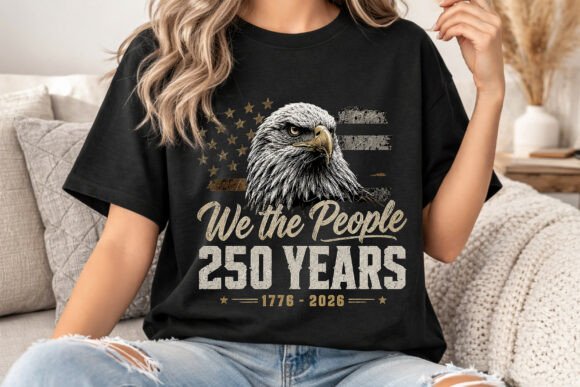 We the People 250 Years PNG,1776-2026: A Design Asset for the Ages